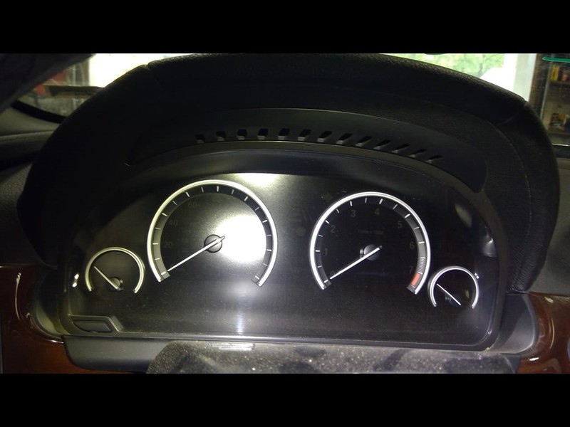 Speedometer Cluster Analog MPH Thru 6/13 Fits 12-14 BMW 640i 1612127