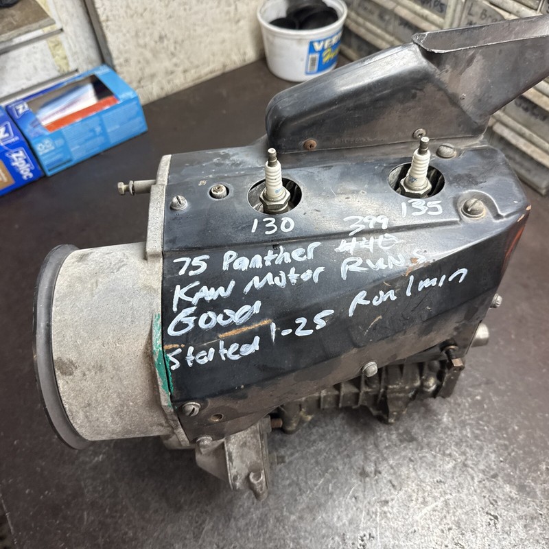 1974 Arctic Cat Panther 340 Vintage Snowmobile Kawasaki 340 CC Motor