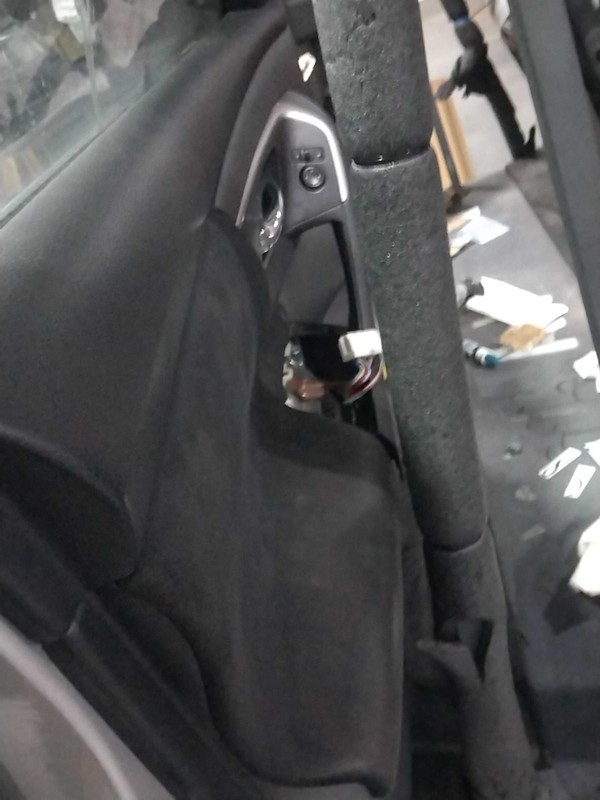 2015 Nissan Altima Left Front Door Silver 4DR SED SLV K23 152K Mileage