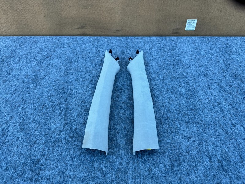 GENESIS G70 2019-2024 OEM FRONT LEFT RIGHT INTERIOR A PILLAR TRIM COVER (SUEDE)