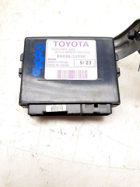 07-11 LEXUS ES350 MIRROR MEMORY CONTROL MODULE ECM ASSEMBLY