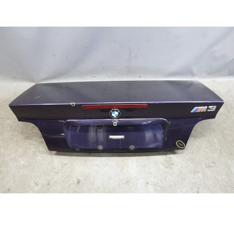 94-99 BMW E36 3-Series Convertible Rear Trunk Boot Deck Lid Techno Violet OEM