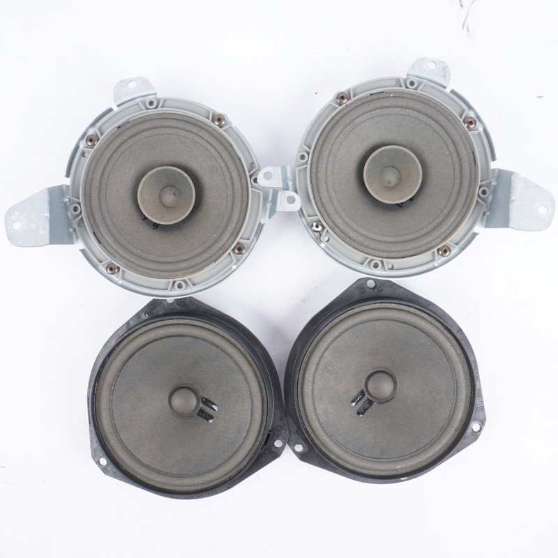 12-17 FIAT 500 INTERIOR AUDIO SPEAKER SET OF 4 ITEMS OEM