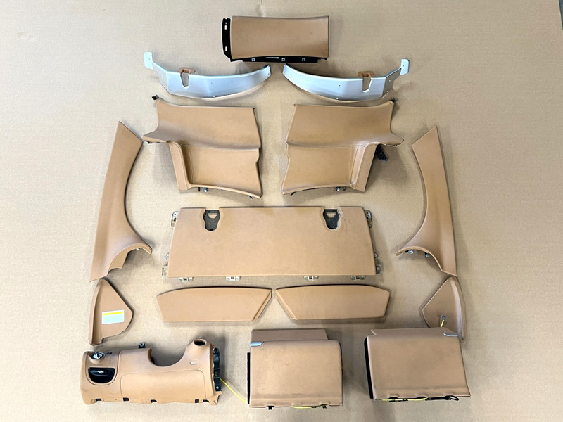⭐2009-2012 MERCEDES SL-CLASS INTERIOR TRIM COVER PANEL PILLAR TRIM OEM LOT2611