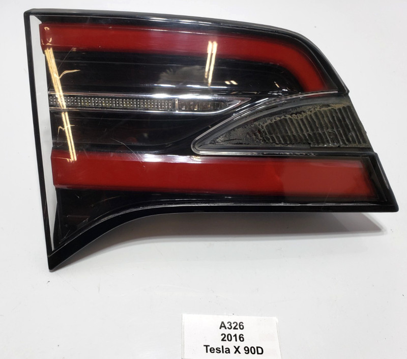 ✅ 16-20 OEM Tesla Model X Rear Left Driver Side Trunk Inner Tail Light Lamp