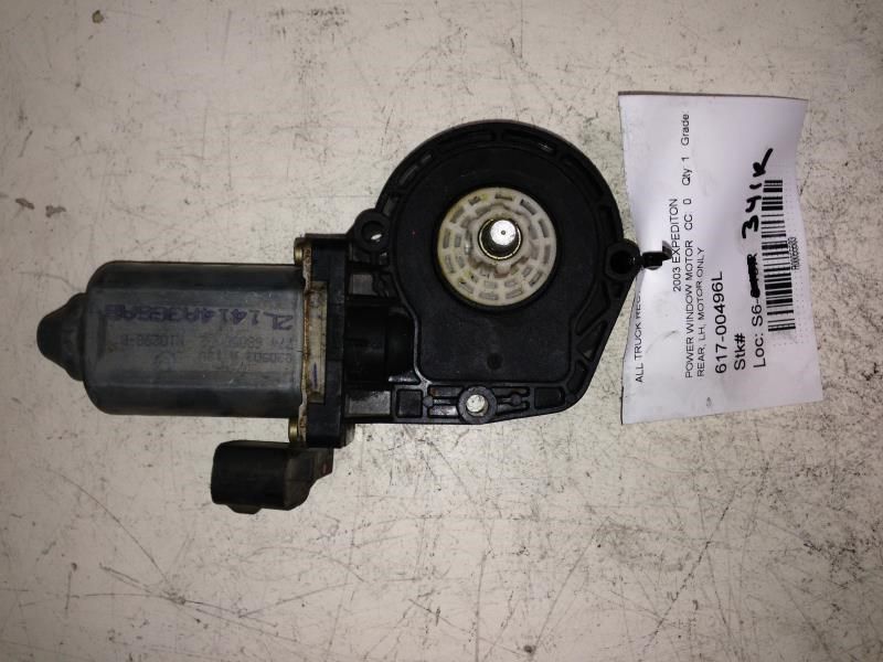 03-06 Ford Expedition Rear Left Driver Side Window Motor Only OEM 6L1Z7823394B
