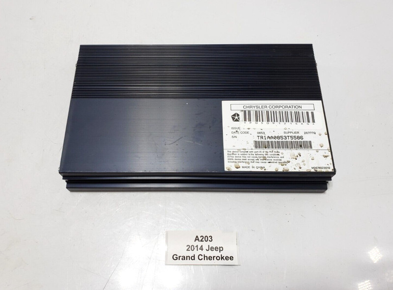 ✅ 14-16 OEM Jeep Grand Cherokee Radio Stereo Audio Amp Amplifier