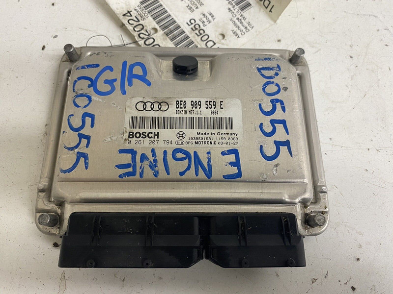 2003 Audi A6 3.0 8E0 909 559 E Engine Computer Control Module Ecu Ecm Pcm