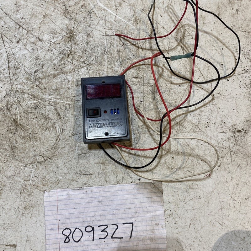 2005 medtec Low Content Warning Light