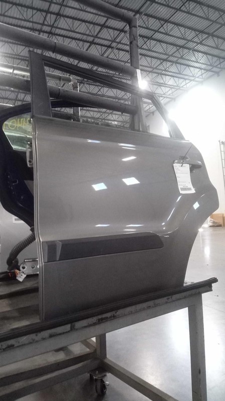 2012 KIA Soul Left Rear Door Grey OEM 464907, 137K Miles, Used Condition
