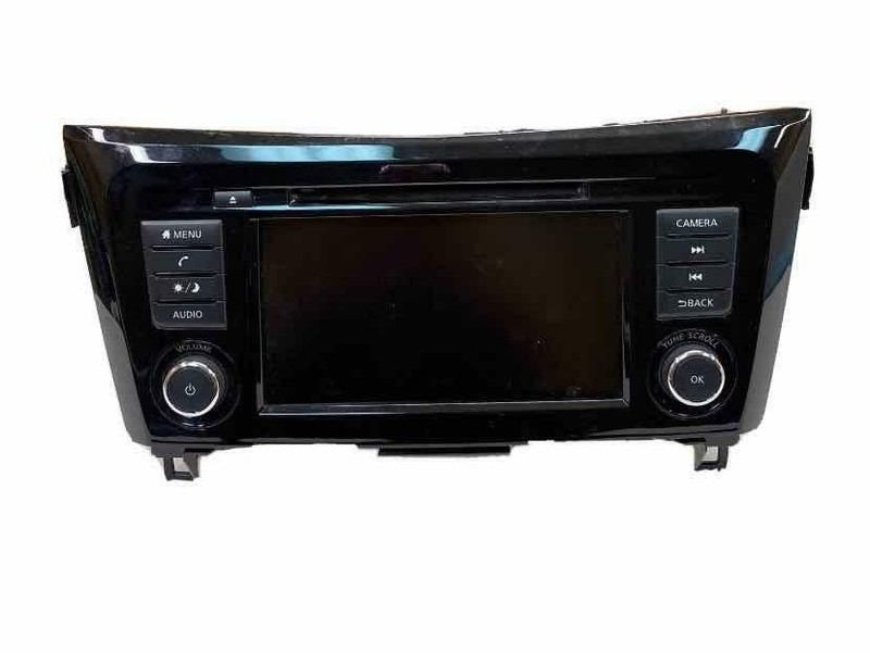 Nissan Rogue Sport radio am fm 19 20 display screen & receiver OEM 259A18FM0B