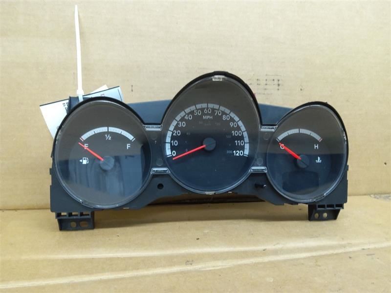 Speedometer Cluster White Numbered Gauges 120 MPH Fits 09 CARAVAN 262024