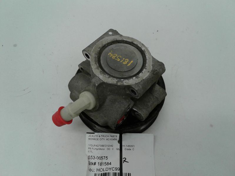 Power Steering Pump Fits 11-16 FORD F250SD PICKUP 1682126