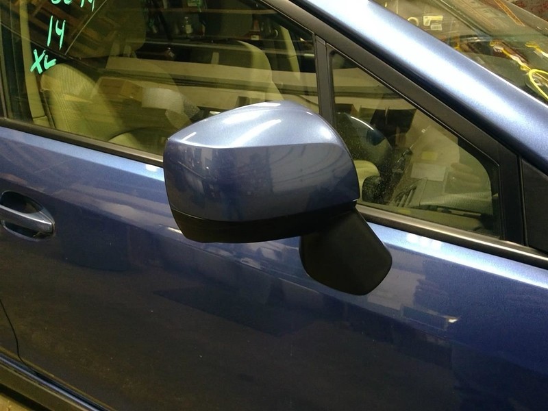 Passenger Side View Mirror Power Heated Fits 12-14 IMPREZA 1742353