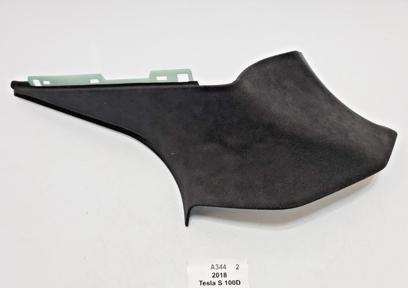✅ 12-20 OEM Tesla Model S Rear Right Passenger Side C Pillar Trim Alcantara