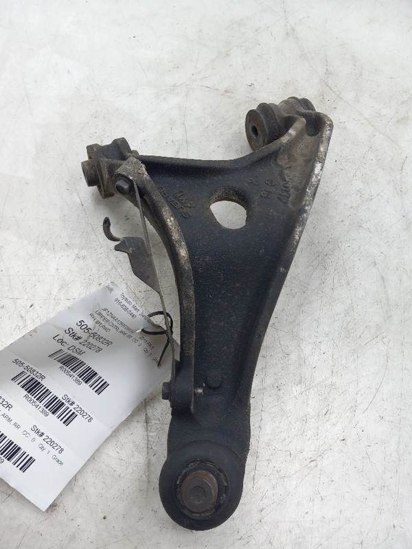 13-16 SCION FR-S 2.0L RWD MT PASSENGER SIDE REAR UPPER CONTROL ARM