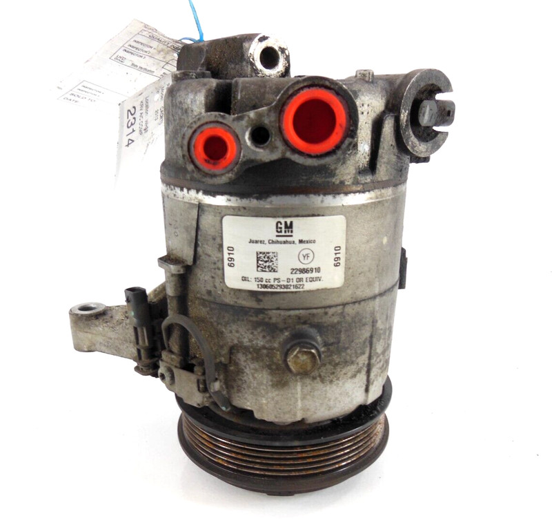 2013-2015 Cadillac XTSAC A/C Air Compressor Opt KRV OEM 22986910