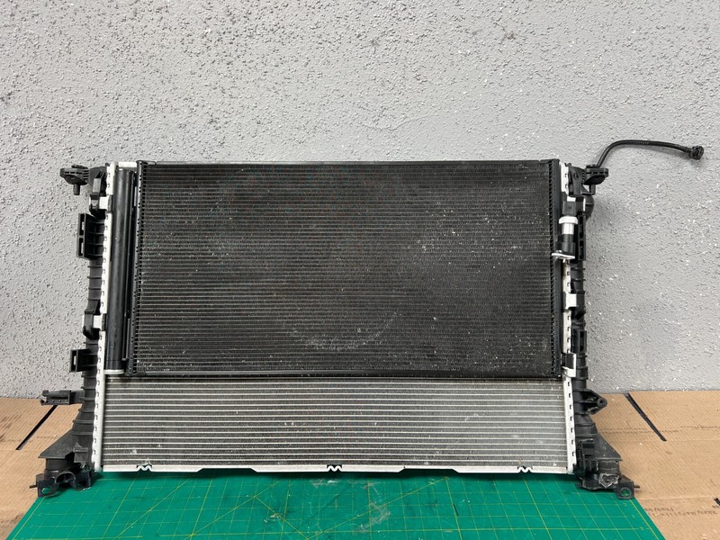 12-17 Audi A6 3.0L ENGINE COOLANT RADIATOR W/ CONDENSER OEM