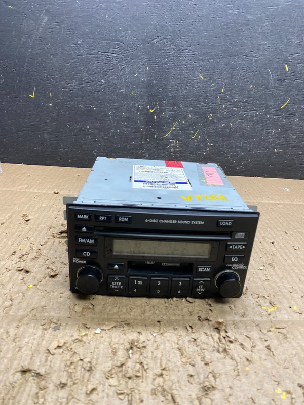 2005-2008 Kia Sportage AM FM Radio MP3 Singe Disc CD Cassette PlayerV7267 DG
