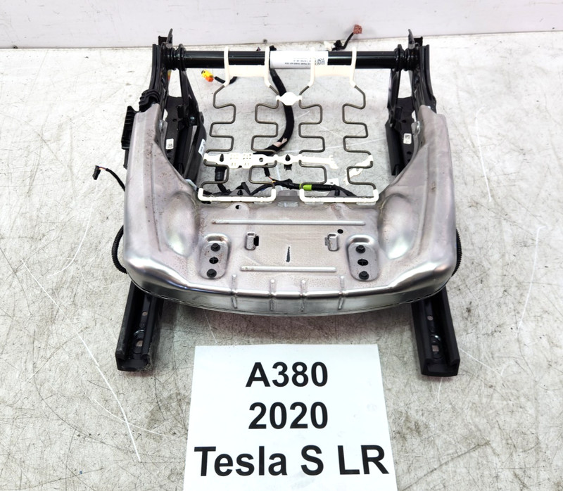 ✅ 16-20 OEM Tesla Model S Front Right Passenger Side Seat Track Frame W/ Motors