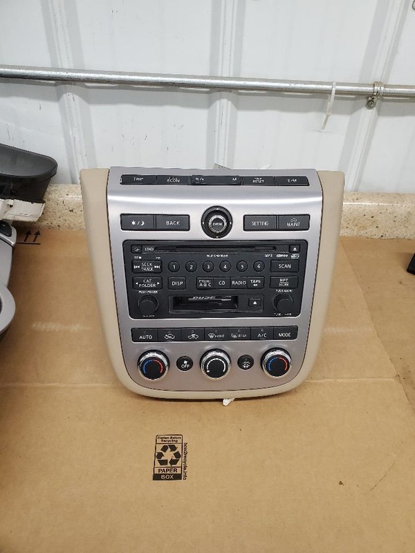 Temperature Control Panel Fits 06-07 MURANO 292714