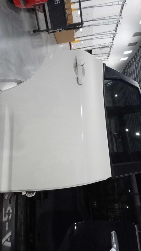 2009 Nissan Rogue Right Rear Door White OEM, 124k Miles, PW/PL, Tinted Glass
