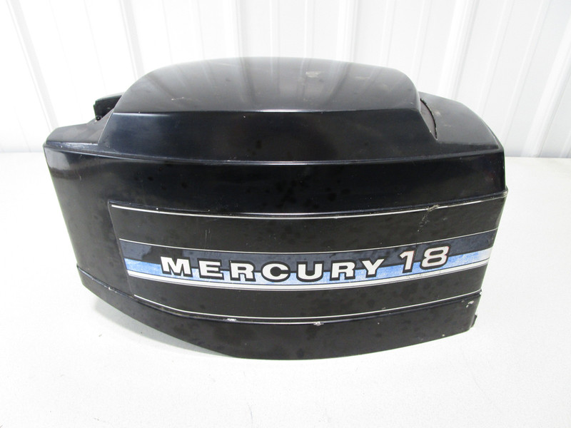 2177-8531A6 Mercury Outboard 18 Hp Top Engine Cowling Motor Cover Black NLA