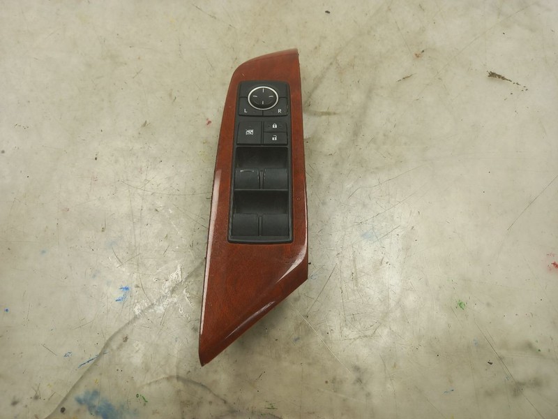 10 11 12 LEXUS RX450H FRONT DRIVER LEFT MASTER DOOR SWITCH WOOD TRIM