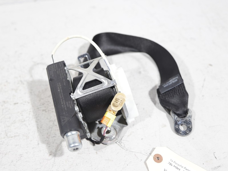 10-16 PORSCHE PANAMERA 970 3.6L REAR RIGHT PASSENGER SEAT BELT RETRACTOR 78K