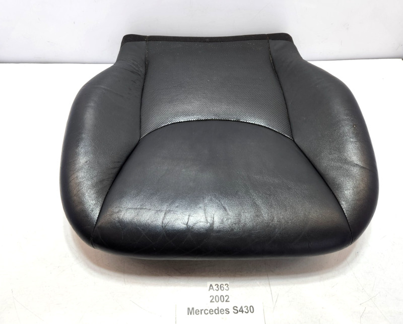 ✅ 00-02 OEM Mercedes W220 S430 Front Right Passenger Lower Seat Cushion Black*