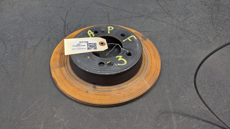 Left Right Rear Brake Disc Rotor 2021 Hyundai Kona 2018 2019 2020 2022