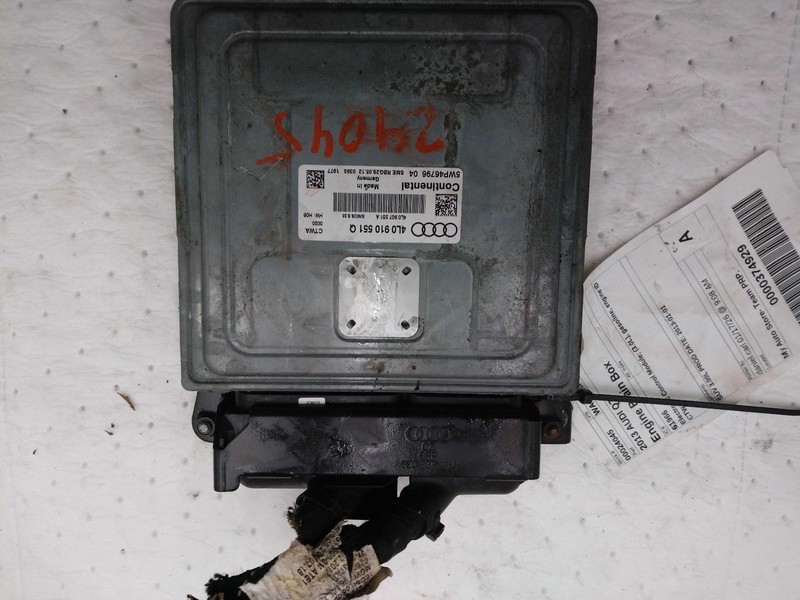 2013 AUDI Q7 Engine Control Module ECM 3.0L OEM 4L0910551Q Used 145k Miles