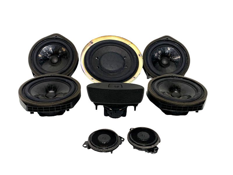 2017-2020 ACURA MDX FRONT & REAR DOOR SUBWOOFER TWEETER SPEAKER SET OEM #A0.07