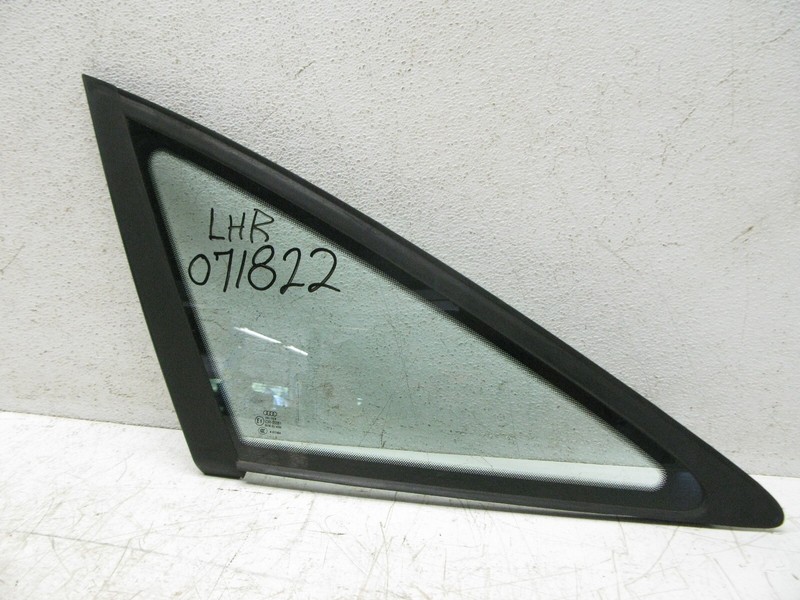 05-11 AUDI C6 A6 S6 SEDAN REAR LEFT DRIVER SIDE WINDOW QUARTER GLASS OEM 071822