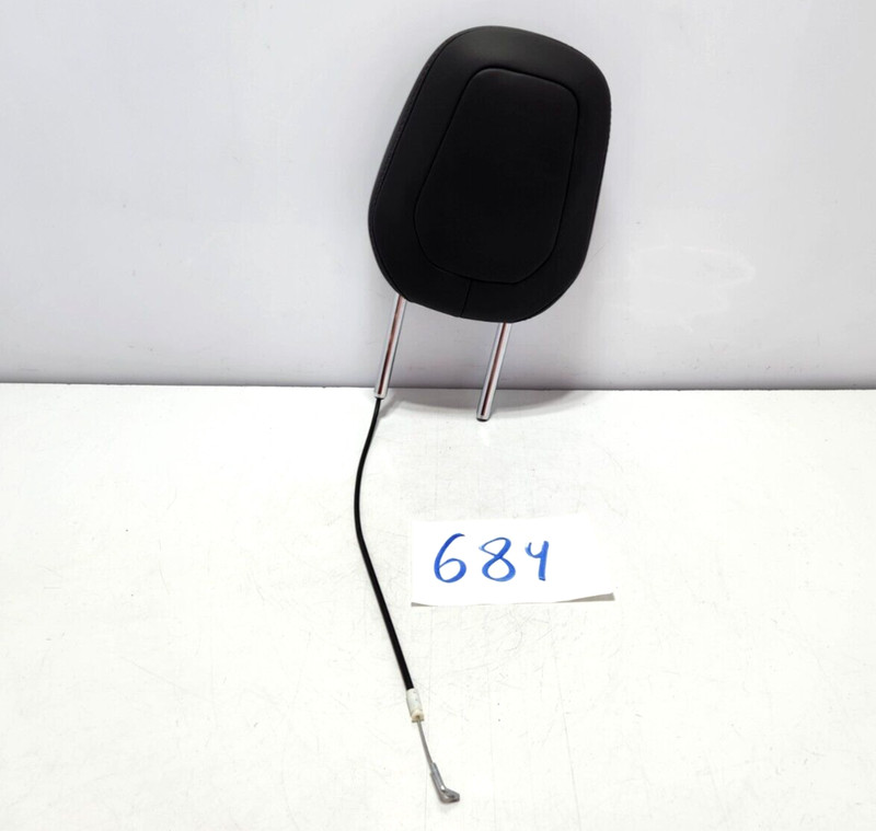 ✅ 16-20 OEM Tesla Model X Rear Right Passenger 3nd Row Headrest Leather Black