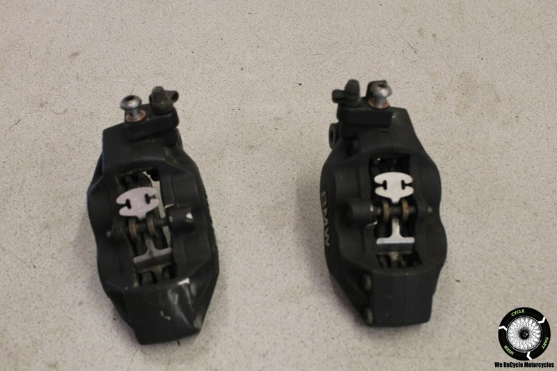 2013 BMW K1300S K 1300 S ABS RIGHT LEFT FRONT BRAKE CALIPER SET PAIR CALIPERS 1