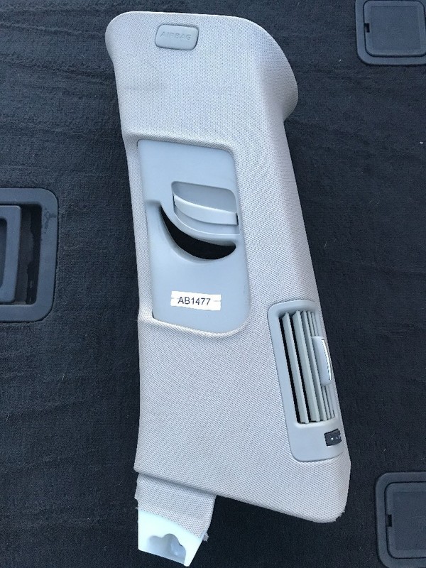 2007 2008 2009 2010 AUDI Q7 4.2 RIGHT INTERIOR UPPER B PILLAR