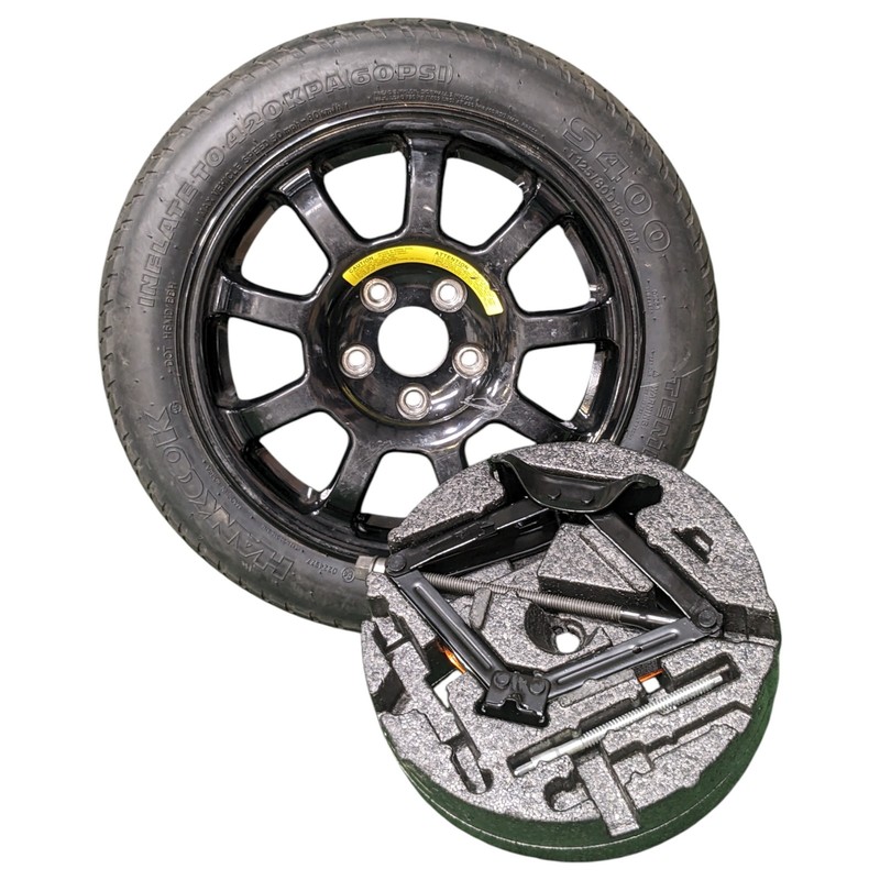 06-14 Hyundai Sonata Spare Tire Wheel Donut Jack Kit 52910-3Q950 T125/80D16 OEM