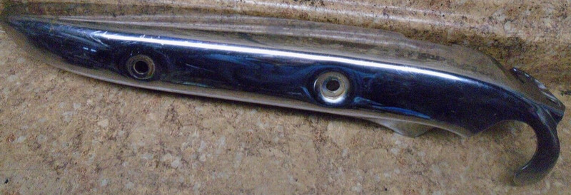 98 Honda Magna VF750 VF 750 C VF750C Chrome Rear Back Fender Trim Piece Bar Rail