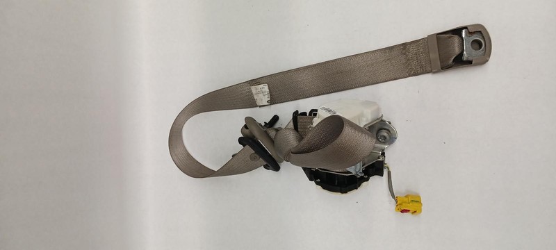 08-'10 FORD F250SD Front Seat Belt passenger retractor gray OEM
