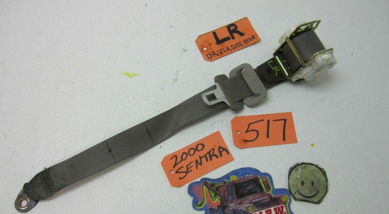 SEAT BELT SEATBELT HARNESS STRAP SHOULDER REAR BACK RH LH for 00 01 02 03 SENTRA