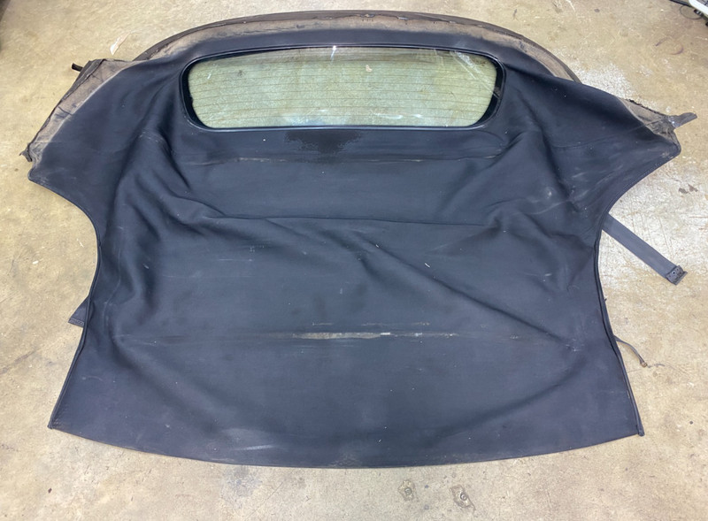 03-08 BMW E85 Z4 Roadster Convertible Rear Top Back Heated Glass Window 81K OEM✅
