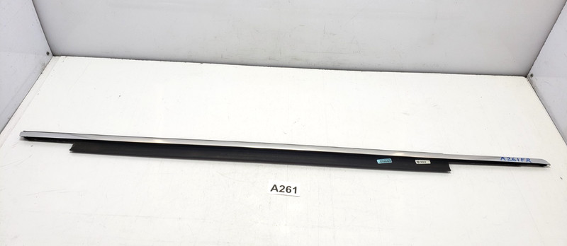 ✅ 12-18 OEM Audi S7 RS7 A7 Front Right Door Window Belt Molding Trim Chrome