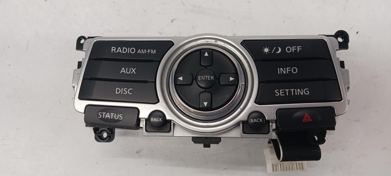08-'13 INFINITI G37 radio control panel OEM 1 Year Warranty!