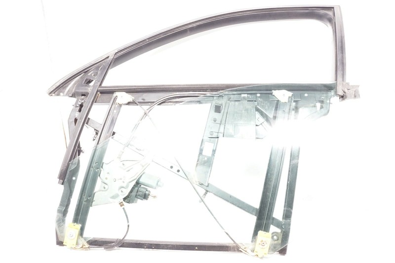 02 03 04 AUDI A6 C5 FRONT LEFT WINDOW MOTOR REGULATOR FRAME GLASS COMPLETE OEM