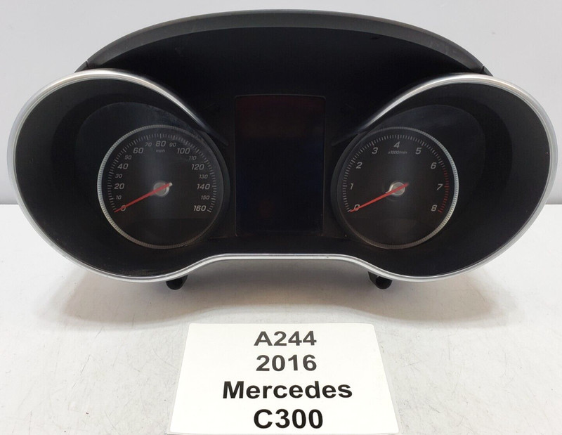 ✅ 2015-2018 OEM Mercedes W205 C300 Speedometer Instrument Cluster Gauge Display