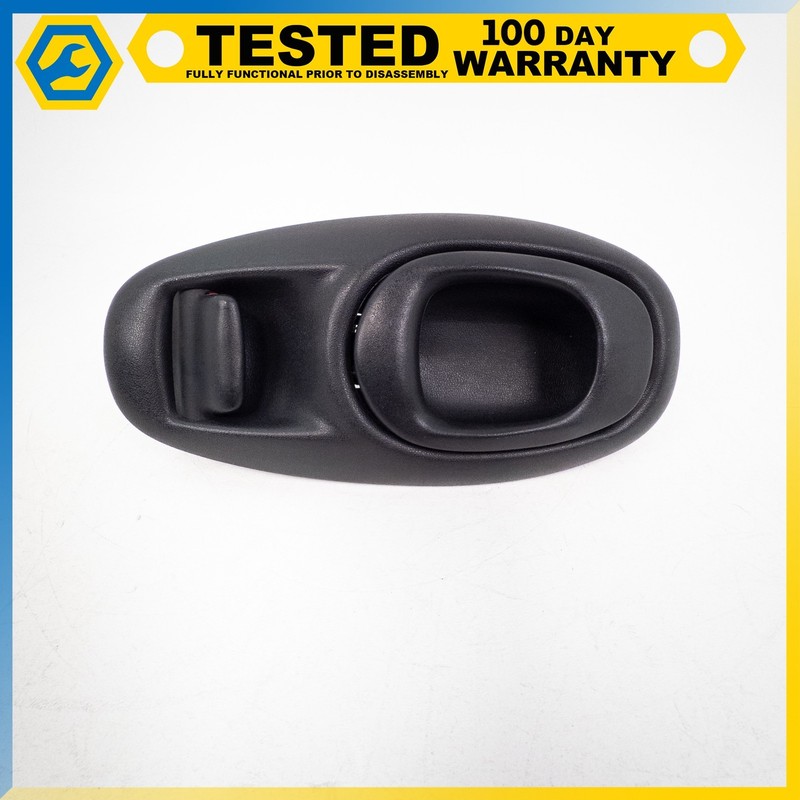 97-04 CHEVROLET CORVETTE C5 FRONT LEFT DOOR HANDLE TRIM BEZEL ASSEMBLY BLACK OEM