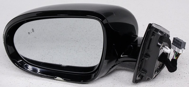 OEM Kia Sorento Left Driver Side Exterior Mirror 87610-C6020 Signal Cracked