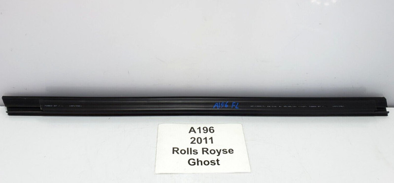 ✅ 10-14 OEM Rolls Royce Ghost RR4 Front Left Driver Window Weatherstrip Seal