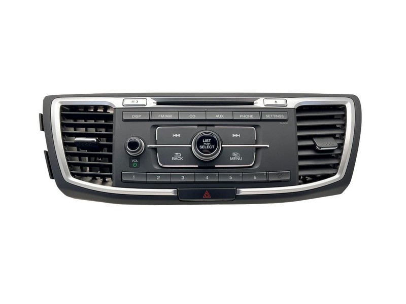 2017 Honda Accord Radio Receiver Pioneer With Controls And Air Vents